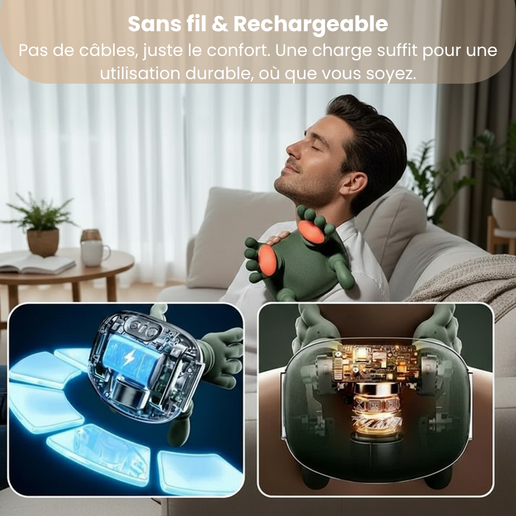 Masseur cervical chauffant Nüva