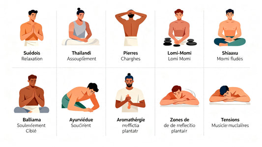 Les 10 massages corporels incontournables et leurs bienfaits